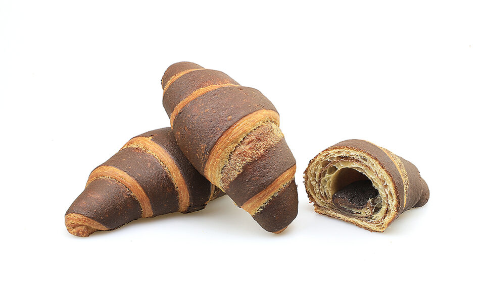 32552 Double croissant cokolada troj